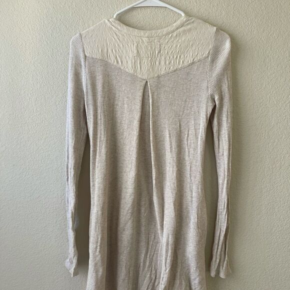 ‎Anthropologie thermal Henley dress - Picture 4 of 9